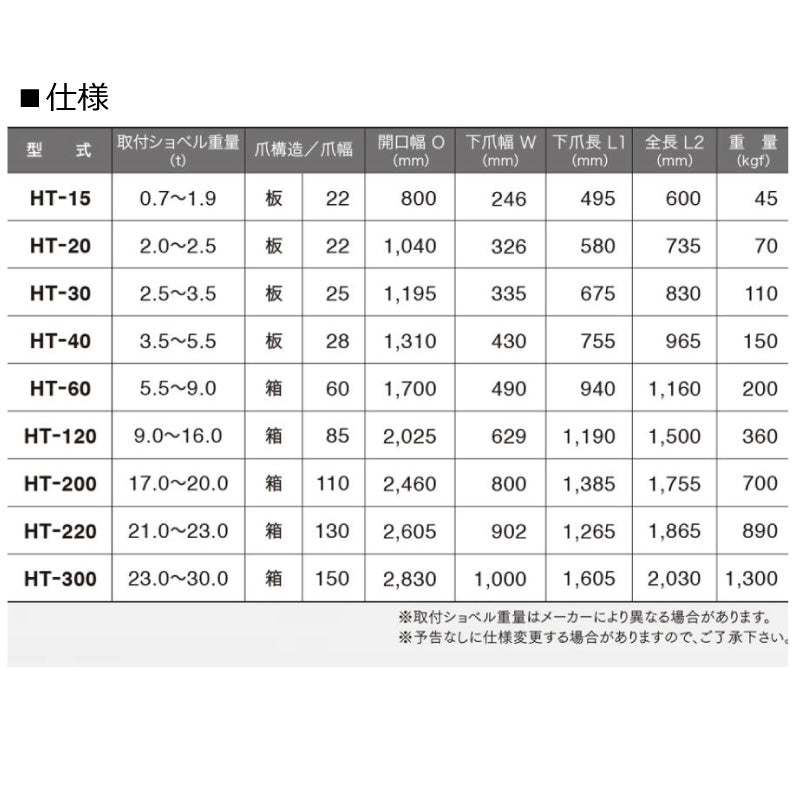 スーパーフォーク疾風 HT-30 (松本製作所)