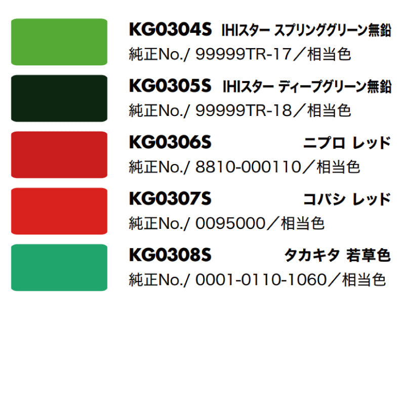 【作業機】KBL 農業機械用スプレー（補修塗料）