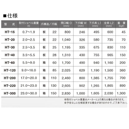 スーパーフォーク疾風 HT-30 （松本製作所）